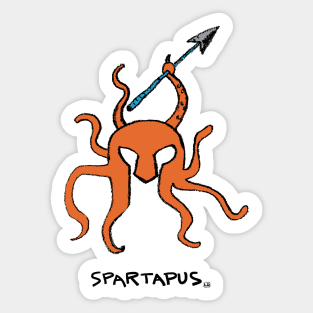 Spartapus Sticker